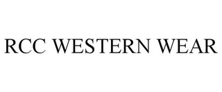 RCC WESTERN WEAR