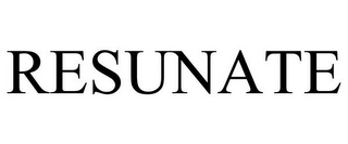 RESUNATE