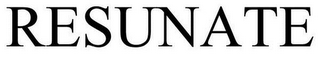 RESUNATE