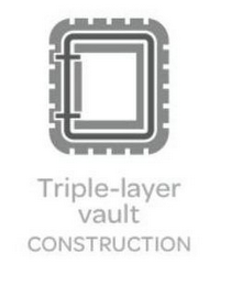 TRIPLE-LAYER VAULT CONSTRUCTION