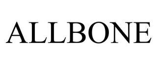 ALLBONE