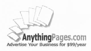 ANYTHINGPAGES.COM ADVERTISE YOUR BUSINESS FOR $99\YEAR