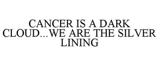 CANCER IS A DARK CLOUD...WE ARE THE SILVER LINING