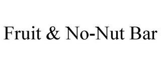FRUIT & NO-NUT BAR