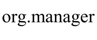 ORG.MANAGER