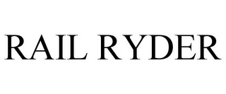 RAIL RYDER