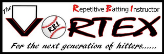THE VORTEX REPETITIVE BATTING INSTRUCTOR FOR THE NEXT GENERATION OF HITTERS...... R.B.I.