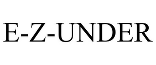 E-Z-UNDER