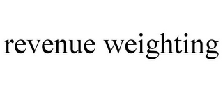 REVENUE WEIGHTING