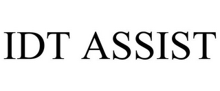 IDT ASSIST