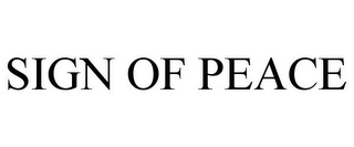 SIGN OF PEACE