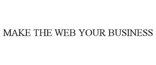 MAKE THE WEB YOUR BUSINESS