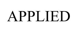 APPLIED