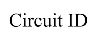CIRCUIT ID