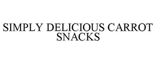 SIMPLY DELICIOUS CARROT SNACKS