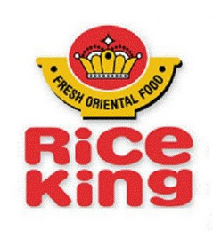 · FRESH ORIENTAL FOOD · RICE KING
