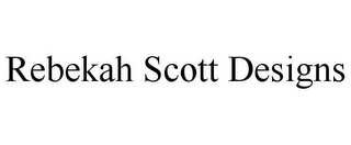 REBEKAH SCOTT DESIGNS