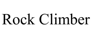 ROCK CLIMBER