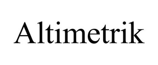 ALTIMETRIK