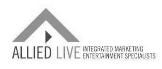 ALLIED LIVE INTEGRATED MARKETING ENTERTAINMENT SPECIALISTS