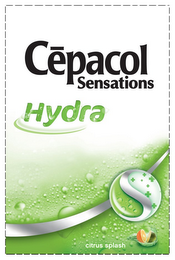 CEPACOL SENSATIONS HYDRA CITRUS SPLASH