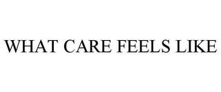 WHAT CARE FEELS LIKE