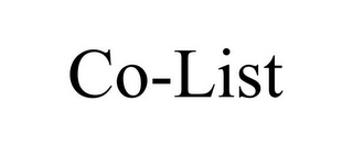 CO-LIST