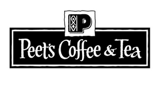 P PEET'S COFFEE & TEA