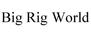 BIG RIG WORLD