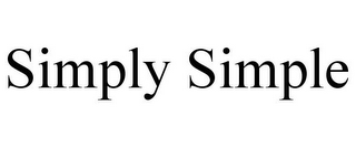 SIMPLY SIMPLE