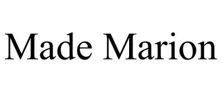 MADE MARION
