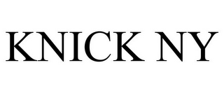 KNICK NY