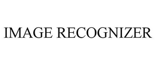 IMAGE RECOGNIZER