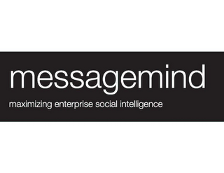 MESSAGEMIND MAXIMIZING ENTERPRISE SOCIALINTELLIGENCE