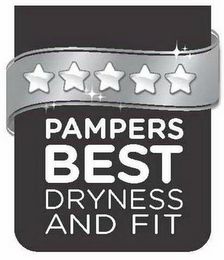 PAMPERS BEST DRYNESS AND FIT