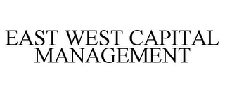 EAST WEST CAPITAL MANAGEMENT