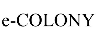 E-COLONY