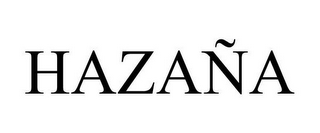 HAZAÑA