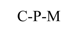 C-P-M