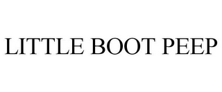 LITTLE BOOT PEEP
