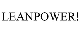 LEANPOWER!