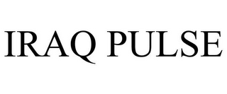 IRAQ PULSE