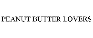 PEANUT BUTTER LOVERS