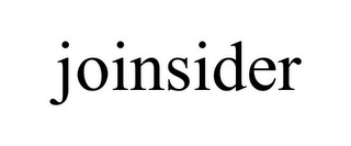 JOINSIDER