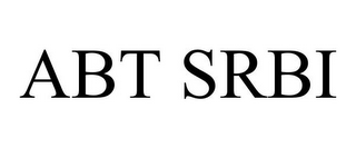 ABT SRBI