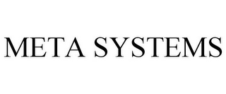 META SYSTEMS