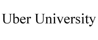 UBER UNIVERSITY