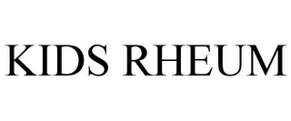 KIDS RHEUM