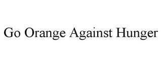 GO ORANGE AGAINST HUNGER