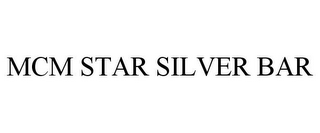 MCM STAR SILVER BAR
